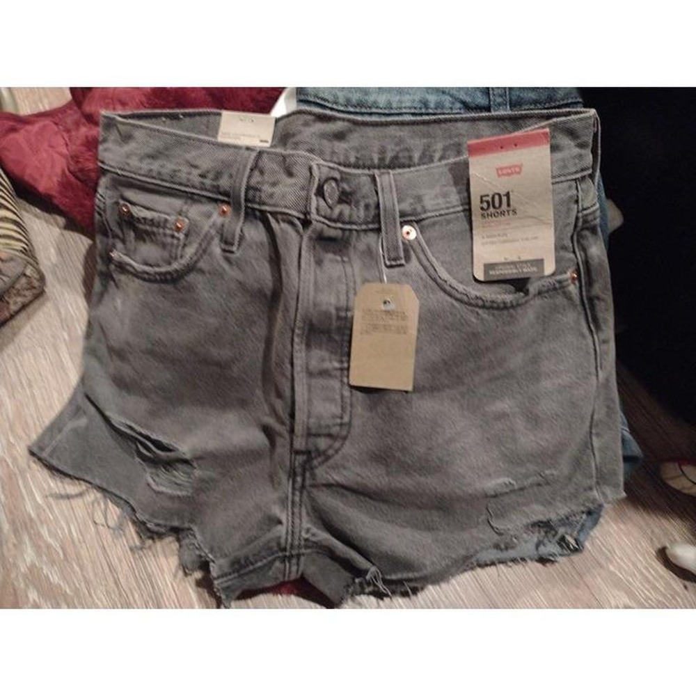 Levi's 501 size 29 high rise jean shorts new with tags